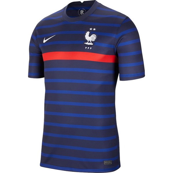 Tailandia Camiseta Francia Replica Primera Ropa 2020 Azul